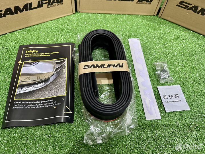 Губа на бампер