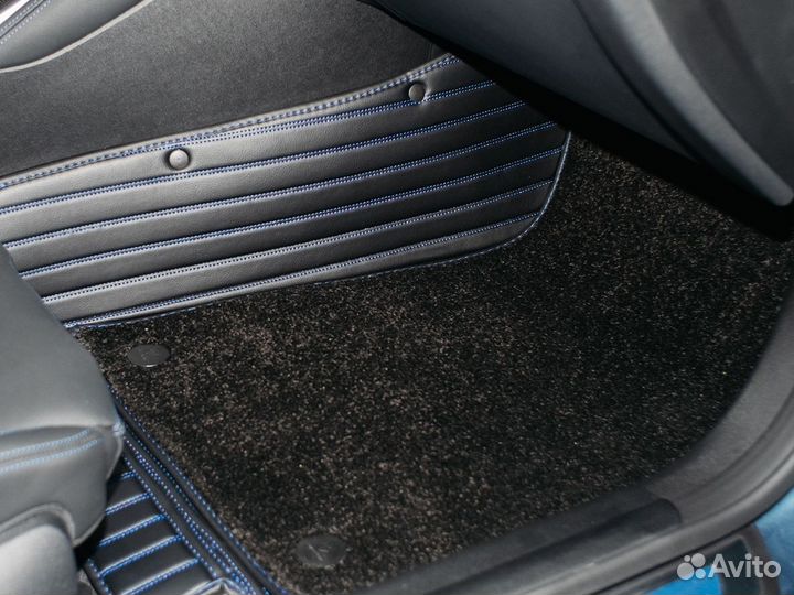 Коврики в салон luxe line 5D