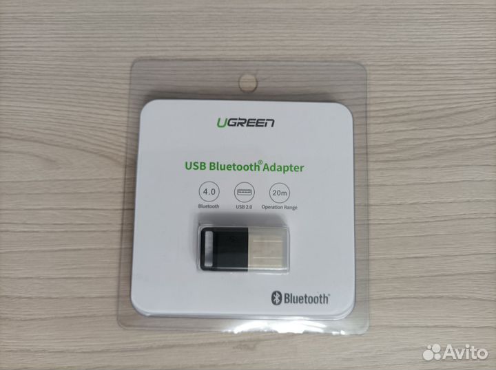 Ugreen USB Bluetooth 4.0 Adapter (30524) черный