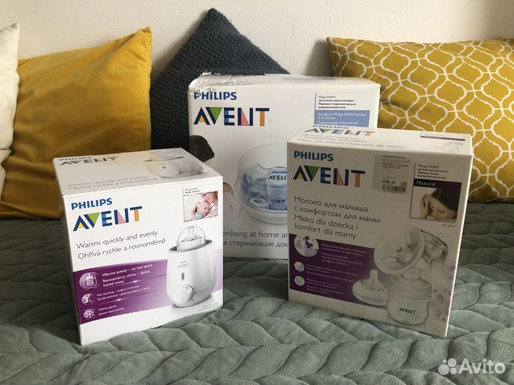 Подогреватель, стерилизатор, молокоотсос Avent