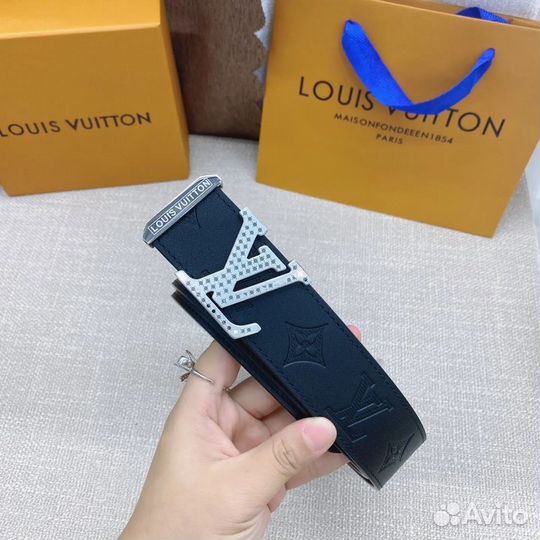 Ремень мужской louis Vuitton премиум