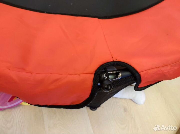 Детский батут с сеткой