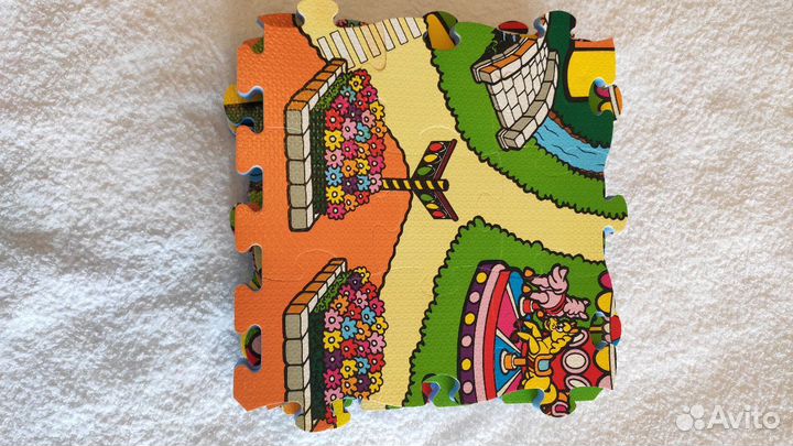 Коврик пазл развивающий