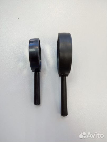 Лупа с ручкой 4х48 мм 4х39 мм набор 2 шт