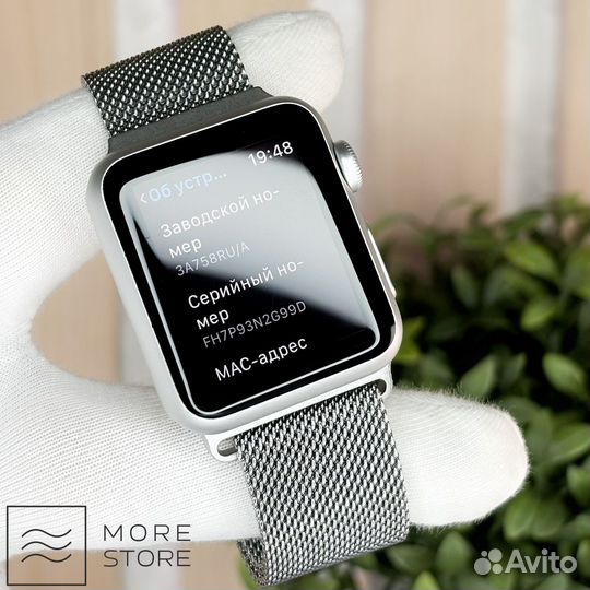 Оригинальные Apple Watch 38mm silver