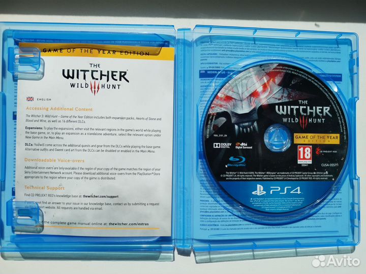 Ведьмак 3 на ps4