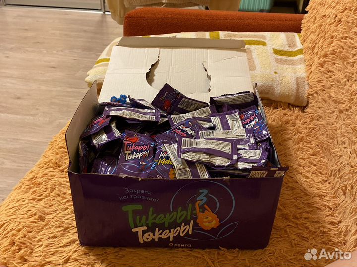 Тикеры токеры 3 коробка