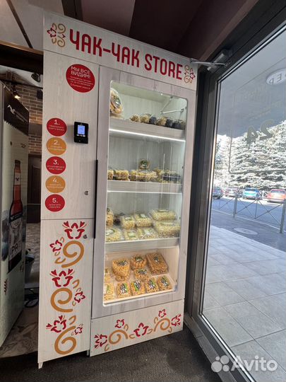 Вендинговые автоматы по продаже сладостей