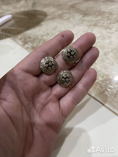 Бриллиантовый комплект 750