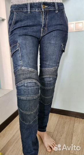 Мотоджинсы женские