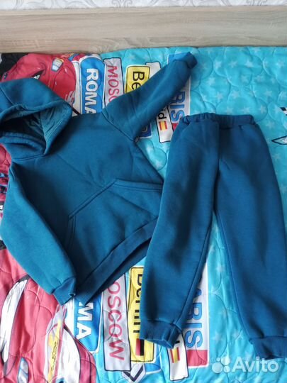 Костюм, жилет, ветровка