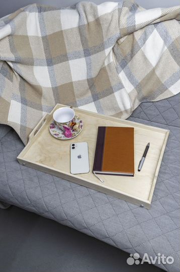 Деревянный поднос на ножках в Ленинск-Кузнецке