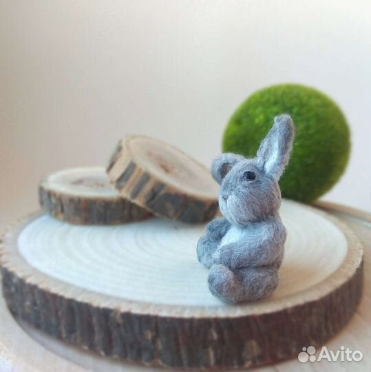 Вязаный зайчик