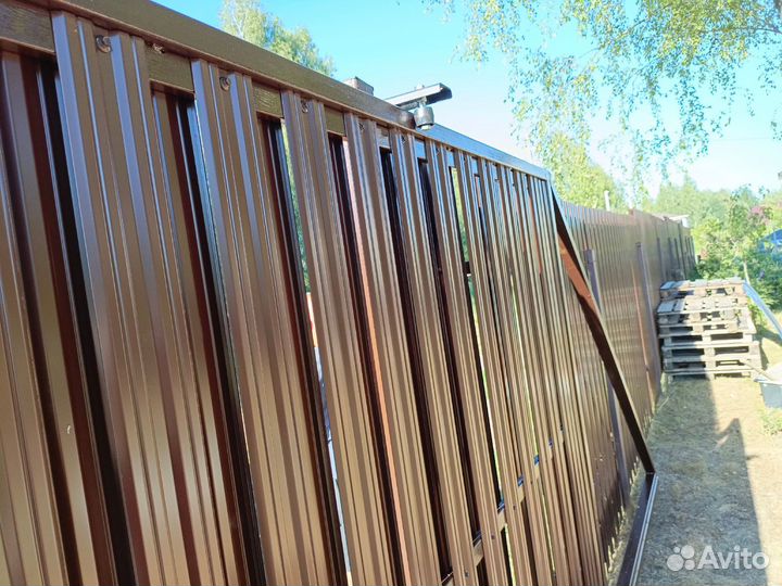 Строительство заборов под ключ