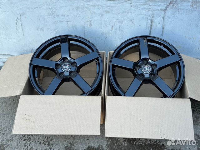 Диски r17 5x110 Vossen CV3 черный глянец купить в Москве с доставкой ...