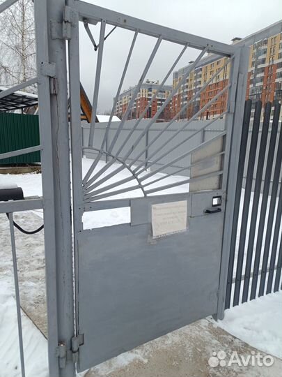 Ворота с калиткой