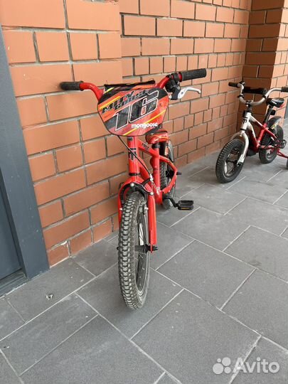 Детский велосипед 16 mongoose mity