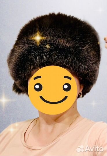 Шапка меховая песец