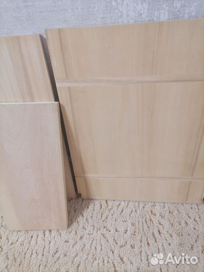 Липовые заготовки для кухонной разделочной доски