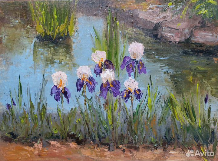 Картина маслом на холсте 30 на 40 см