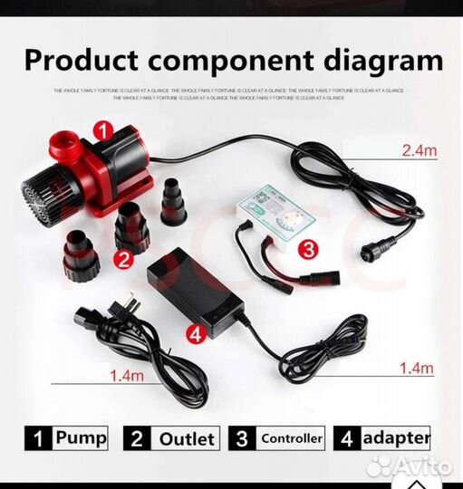 Насос помпа для пруда