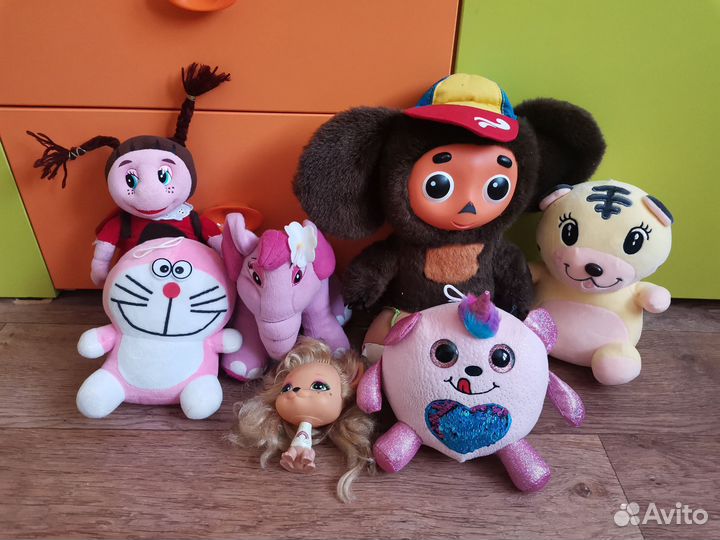 Мягкие игрушки пакетом