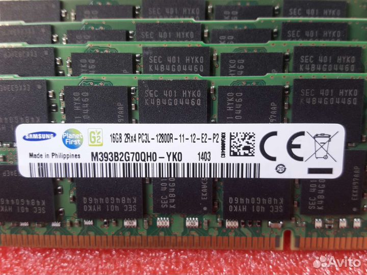 Samsung ddr3 16gb ecc reg 12800