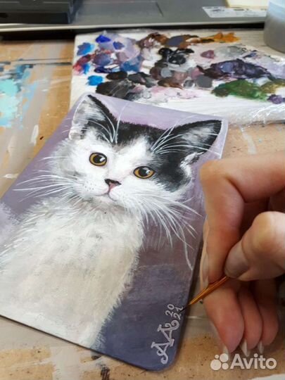 Картина акрилом на заказ