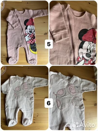 Большой пакет брендовой одежды для девочки