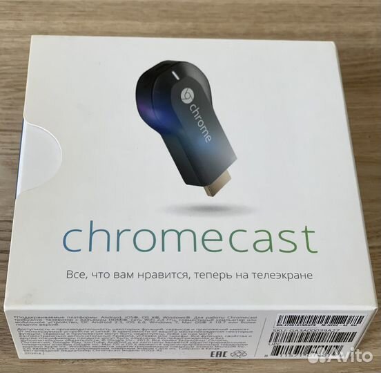 Chromecast google tv оригинал