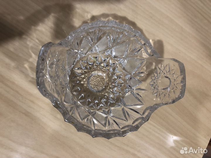 Салатник хрустальный СССР