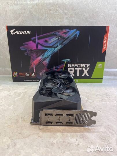 Видеокарта RTX 3060ti gigabyte