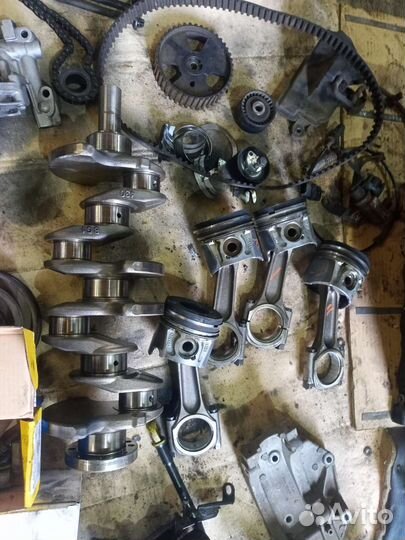 Двигатель по частям Kuga 2,0 D6DG, D4204T 136лс