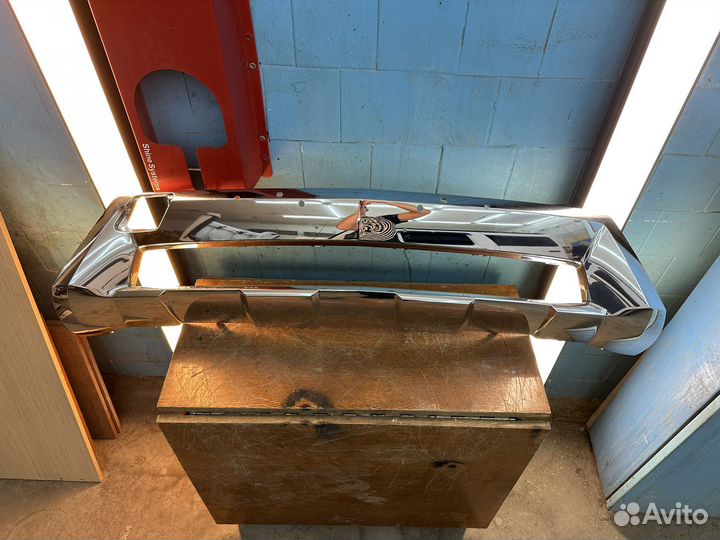 Mercedes ML 166 Накладка Хром Переднего Бампера