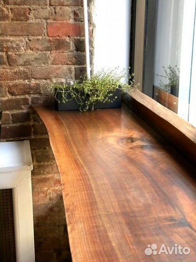 Изготовление подоконника из дуба