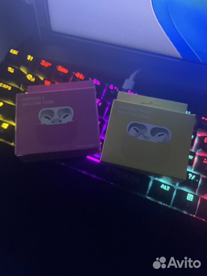 Чехлы на AirPods 2, AirPods3, AirPods Pro(Pro2)