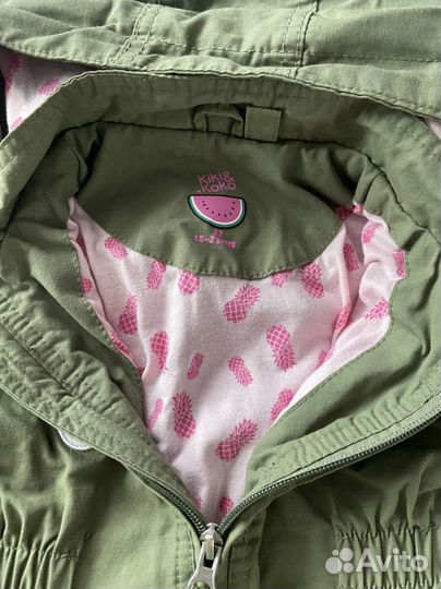 Ветровка для девочки 92