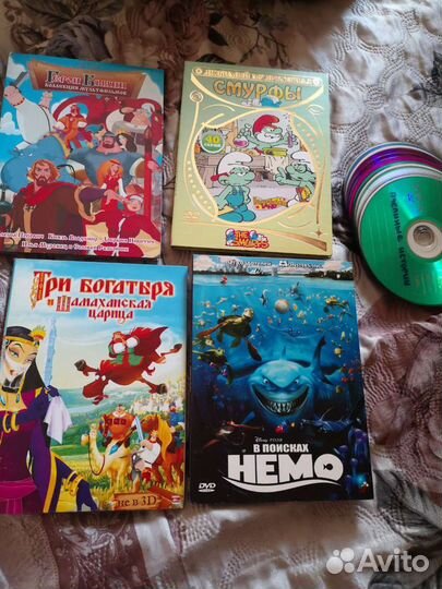 Диски с фильмами