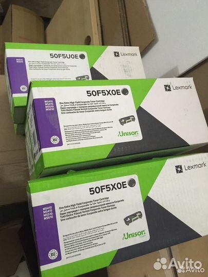 Картриджи lexmark 50F5XOE