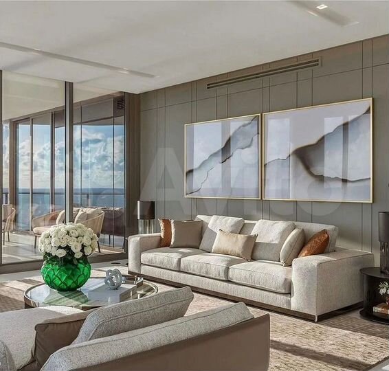 2-к. апартаменты, 85 м², 12/17 эт.