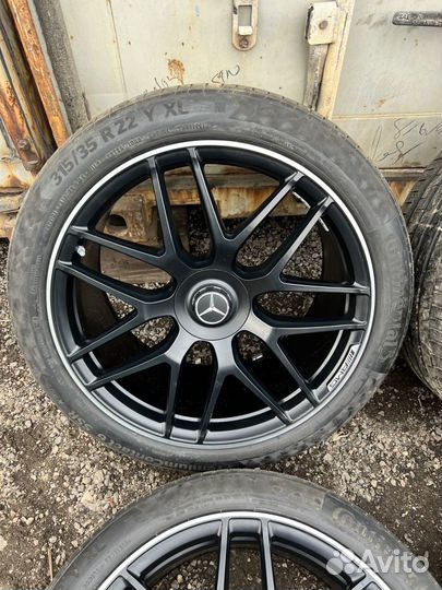 Колёса Mercedes GLE 167 R22