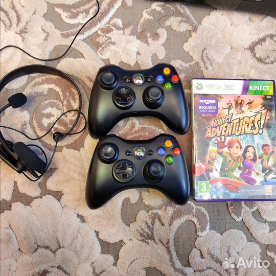 Xbox 360E, 500gb, Freeboot, Kinect, 2 дж