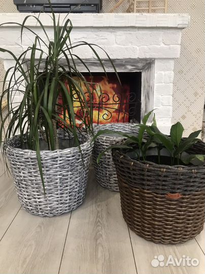 Кашпо для цветов ручной работы