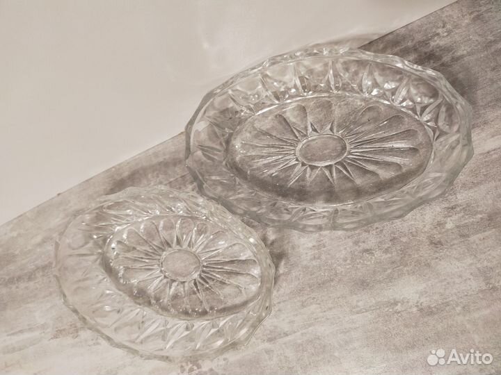 Салатник хрустальный