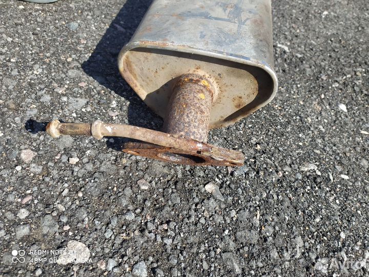 Глушитель Ford Fiesta 2008-2019 Форд фиеста 6