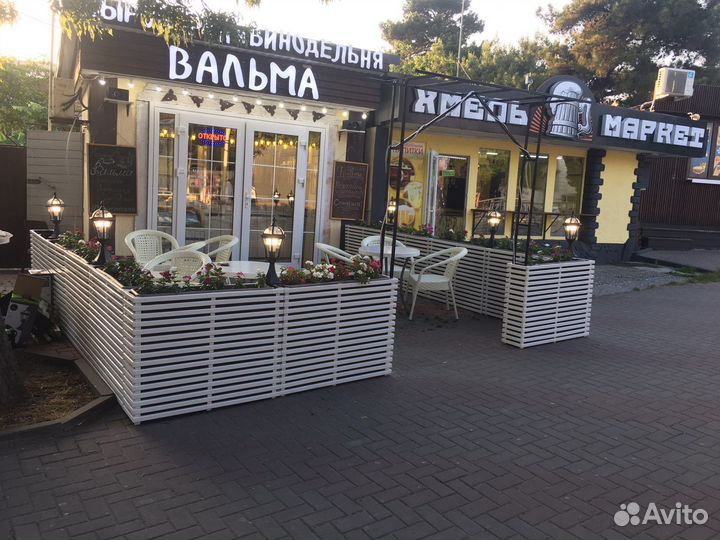 Кашпо для зонирования