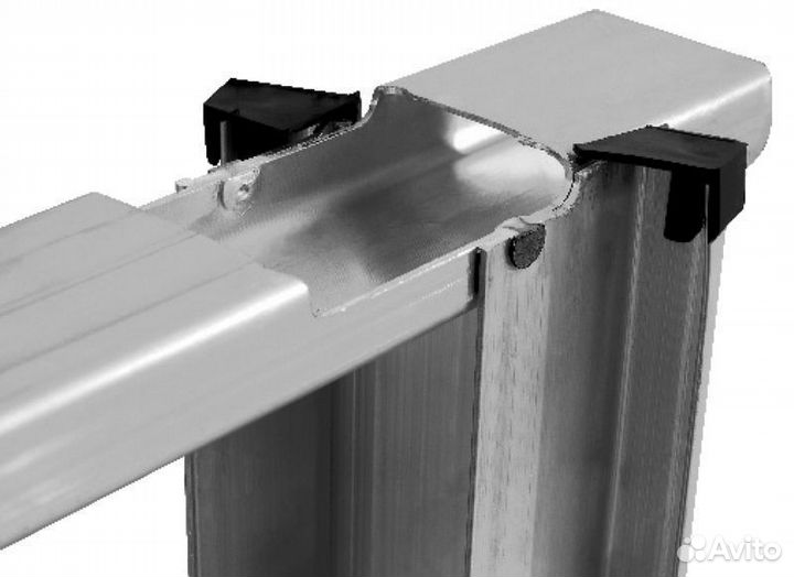 Стремянка стальная Sarayli Jackson 4 ступени 1104