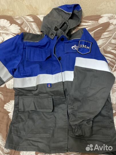 Спецодежда-костюм “Газпром” летняя размер 40/158