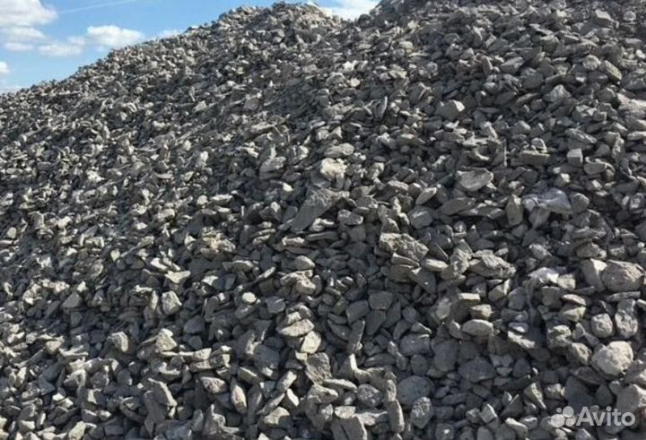 Щебень вторичный все фракции