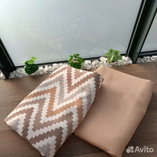 Шторы новые комплект 4 метра (2+2)